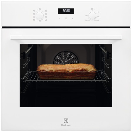Cuptor incorporabil Electrolux EOF5C50BV, Electric, 65 l, 9 programe, Convectie, Grill, Autocuratare catalitica, Clasa A, Alba