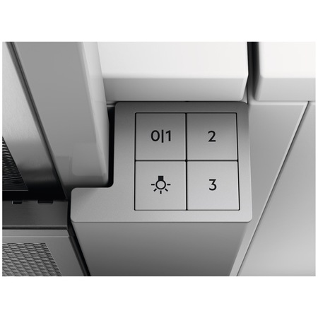 Hota incorporabila telescopica AEG DPB3640M, Putere de absorbtie 440 mc/h, 1 motor, 60 cm, Inox