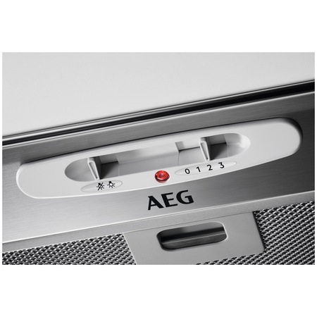 Hota incorporabila AEG DGB3523S, Putere de absorbtie 330 mc/h, 1 motor, Iluminare LED, Clasa C, 52 cm, Gri