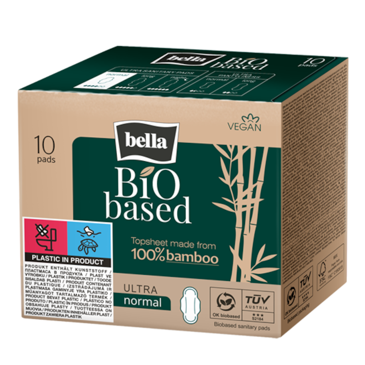 Absorbante ecologice Bella Bio Based Ultra Normal, 10 buc