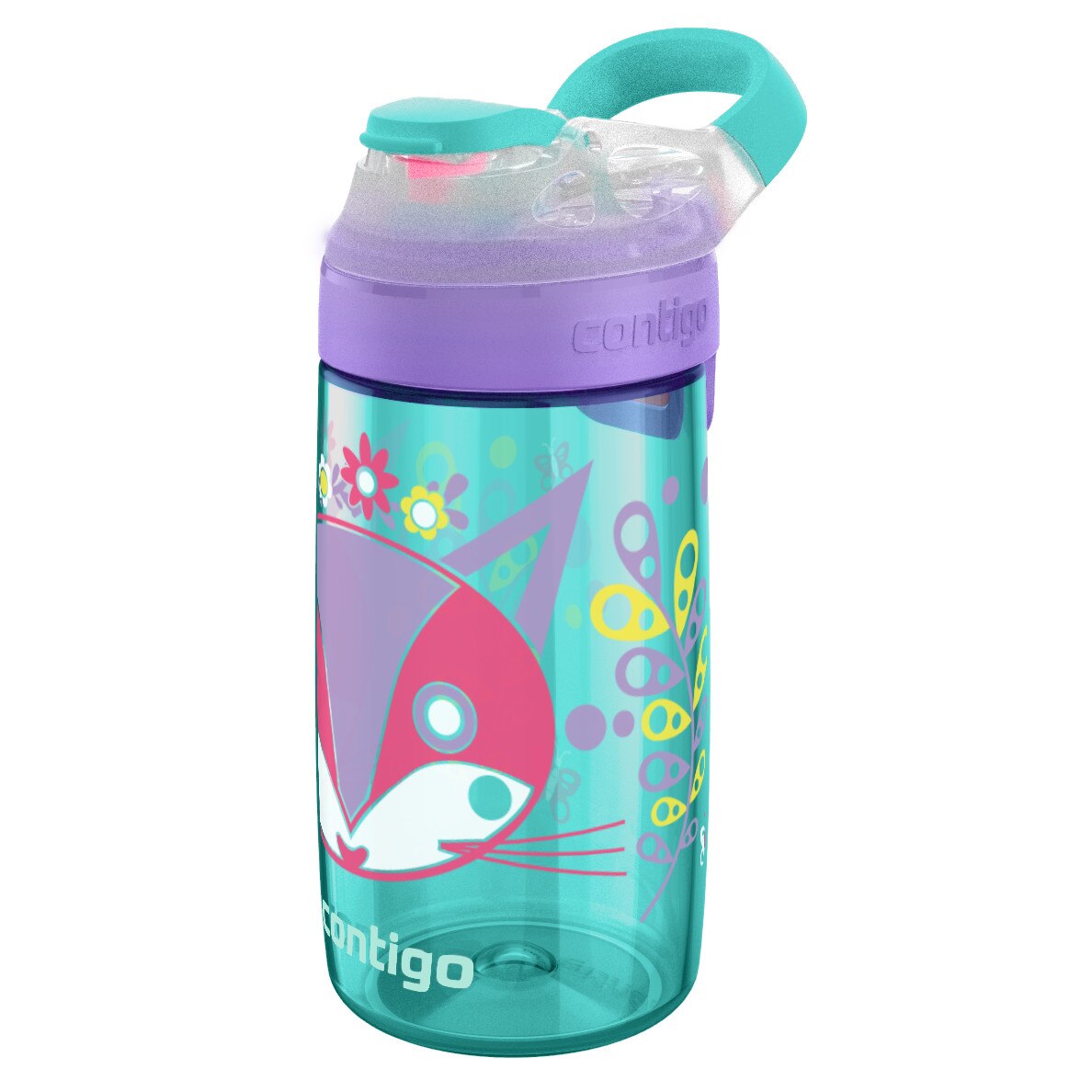 Sticla de apa pentru copii - GIZMO SIP Ultramarine Purrfect 420 ml, Contigo