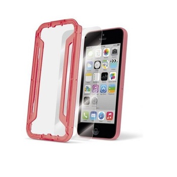 Folie Protectie Cellularline Cu Aplicator Apple iPhone 5C Folie Protectie Cellularline Cu Aplicator Apple iPhone 5C