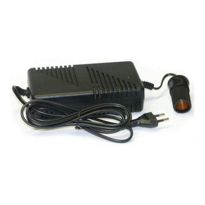 Adaptor priza 230V-12V/5A, pentru accesorii electrice auto ( statii radio CB, camere auto DVR )