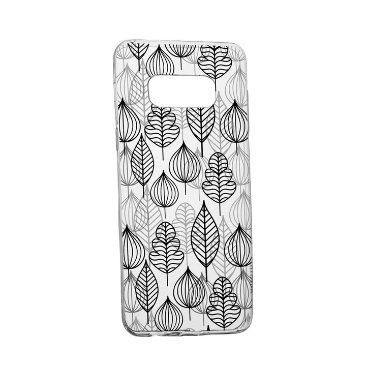 Силиконов калъф Unique за Samsung Galaxy S10 Plus, Autumn, Transparent TR 10