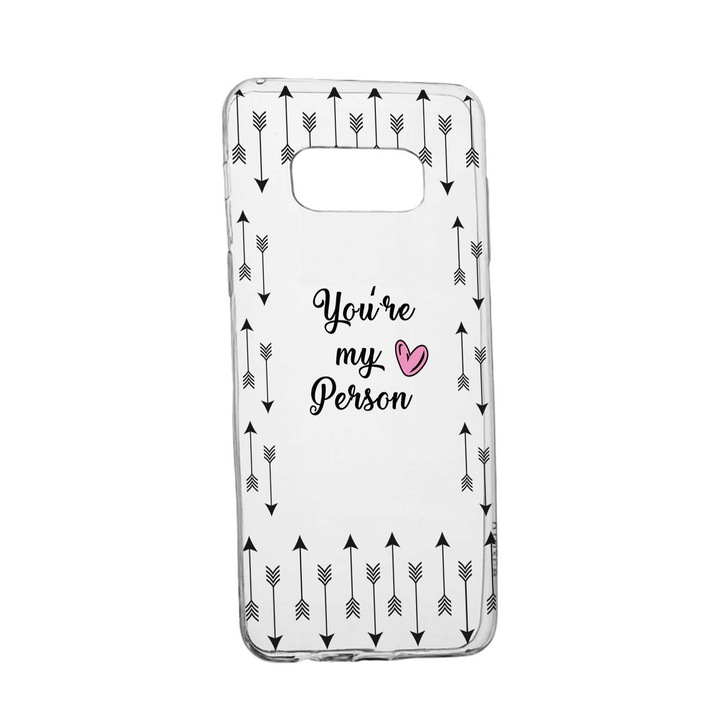Силиконов калъф Unique за Samsung Galaxy Note 9, My Person, Transparent TR 3