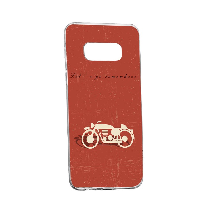 Силиконов калъф Unique за Samsung Galaxy Note 9, Old School, Transparent TR 16