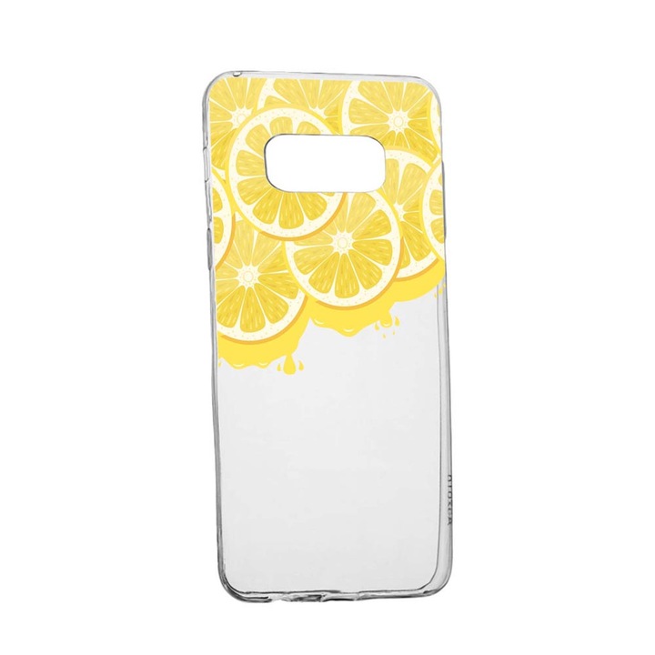Силиконов калъф Unique за Samsung Galaxy Note 9, Lemon, Transparent TR 58