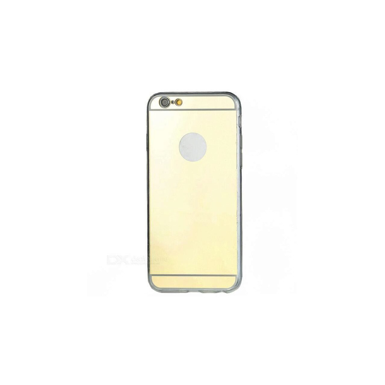 Husa Apple iPhone 7, iPhone 8, iPhone SE (2020) - Forcell Mirror Silicon Aurie