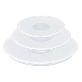 Set 3 capace plastic Tefal Ingenio 16/18/20 cm Set 3 capace plastic Tefal Ingenio 16/18/20 cm