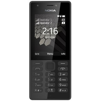 Telefon mobil Nokia 216, Dual Sim, Black Telefon mobil Nokia 216, Dual Sim, Black
