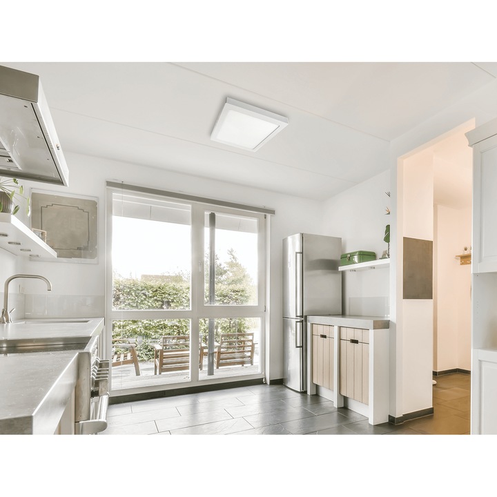 KOLORENO Classic LED panel, Meleg fény 3000K, 24W, Fehér