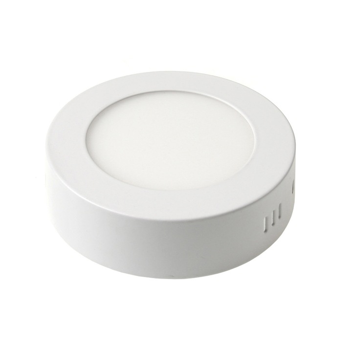 LED плафониера KOLORENO, Classic, Студена светлина, 6000K, 6W, Бял