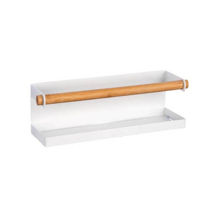 Raft pentru condimente Magna, 8x32x8 cm, Alb, Wenko