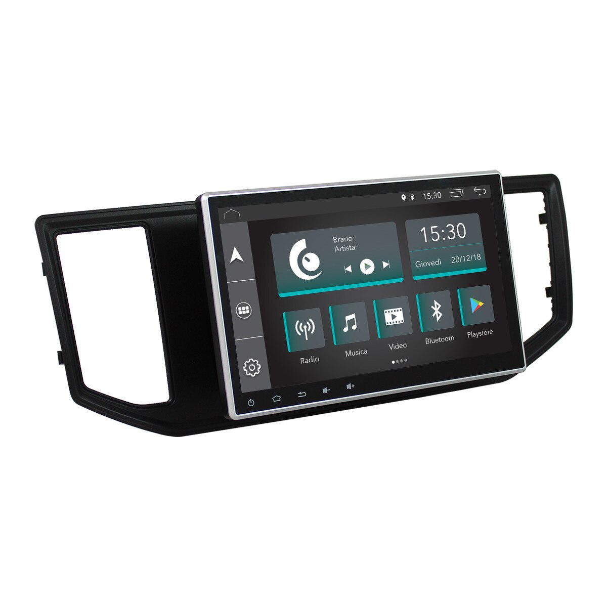Radio auto Jf Sound pentru VW Crafter, Touchscreen, Bluetooth, Negru 