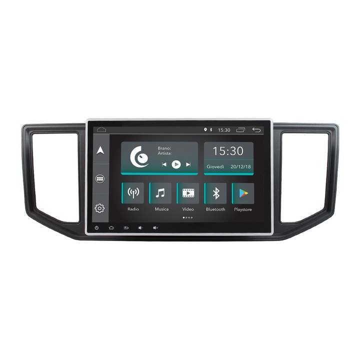 Radio auto Jf Sound pentru VW Crafter, Touchscreen, Bluetooth, Negru