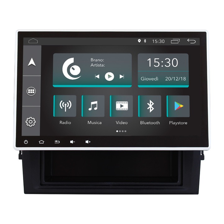 Radio auto Jf Sound pentru VW Transporter, Touchscreen, Bluetooth, Negru