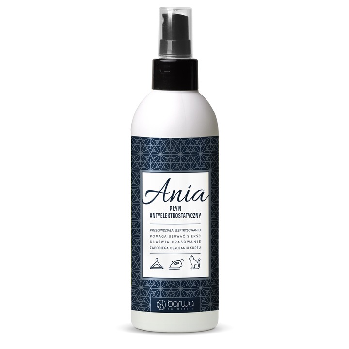 Ania антистатичен течен спрей, 250 ml, Barwa Cosmetics