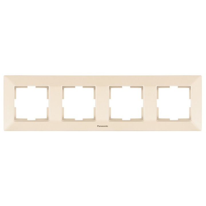 Rama 4 posturi, orizontala arkedia slim bej