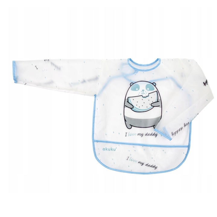 Лигавник с дълъг ръкав Akuku A0517, Син