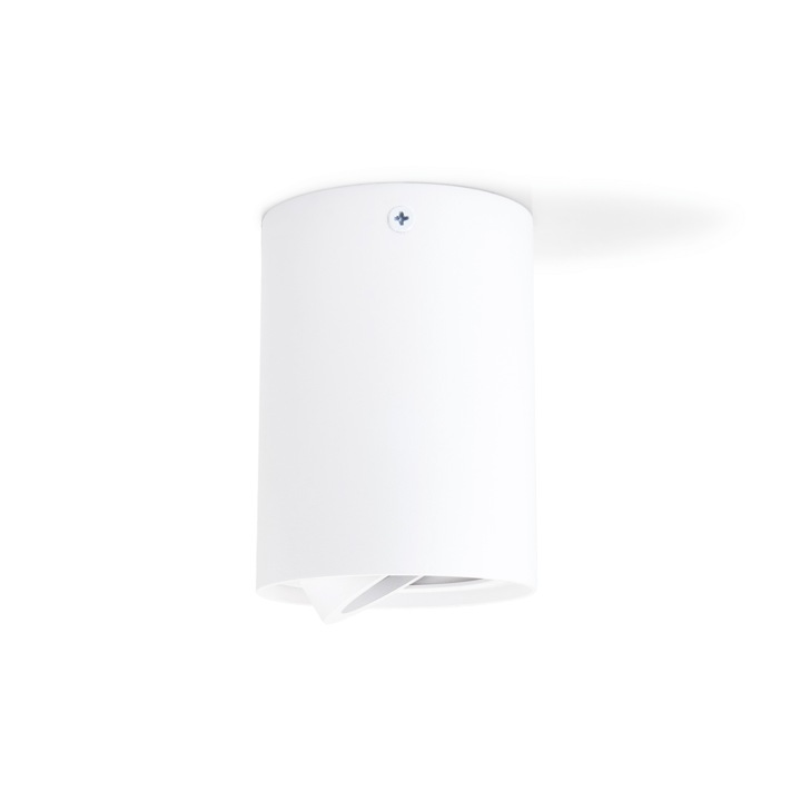 Spot LED mobil cu halogen montat la suprafata, Brolux, Corona, Aluminiu GU10 Alb