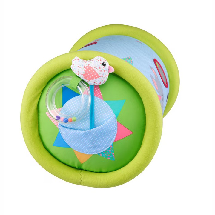 Бебешка играчка Vulli, Жирафът Sophie, Rollin', Зелен/Син