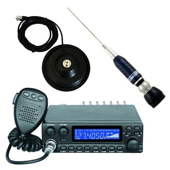 Kit Statie radio CB Avanti Kappa *PRO-version* + Antena radio CB Sirio Turbo 2000 si baza magnetica 145 PL Kit Statie radio CB Avanti Kappa *PRO-version* + Antena radio CB Sirio Turbo 2000 si baza magnetica 145 PL