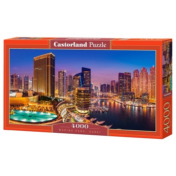 Puzzle Castorland, Marina Pano Dubai, 4000 piese Puzzle Castorland, Marina Pano Dubai, 4000 piese
