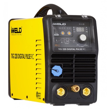 Aparat de sudura TIG, IWELD TIG 220 Digital Pulse RC, 200A, 7kg, functie wireless Aparat de sudura TIG, IWELD TIG 220 Digital Pulse RC, 200A, 7kg, functie wireless