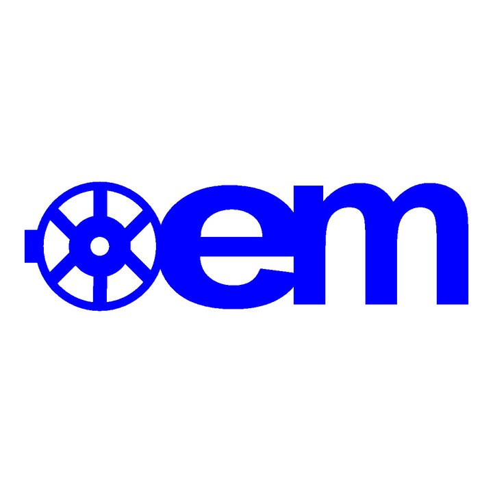 Sticker auto - OEM - Albastru - 15 x 4.3 cm