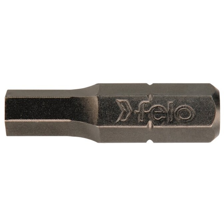Bit industrial HEX 2,5mm, 25mm, C6.3 1/4", Felo 02425010