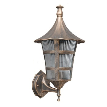 Felinar de perete RETTO E27 60W auriu antic IP44 Felinar de perete RETTO E27 60W auriu antic IP44