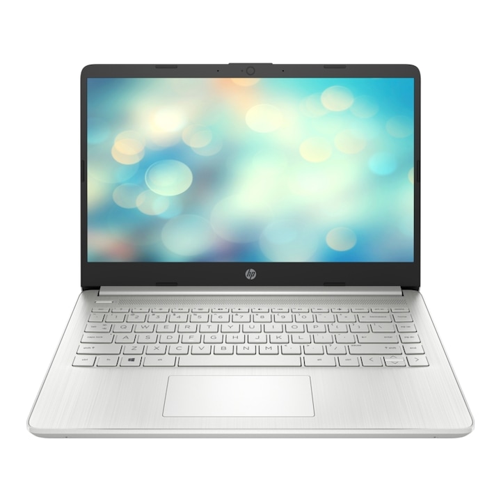 HP 14s-fq0038nh 14" FullHD laptop, AMD Ryzen 3-3250U, 8GB, 256GB SSD, AMD Graphics, FreeDOS, Magyar billentyűzet, Ezüst