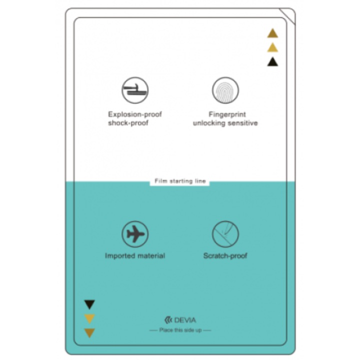 Devia megújuló szilikon védőfólia Huawei Nova 8-hoz - Matt