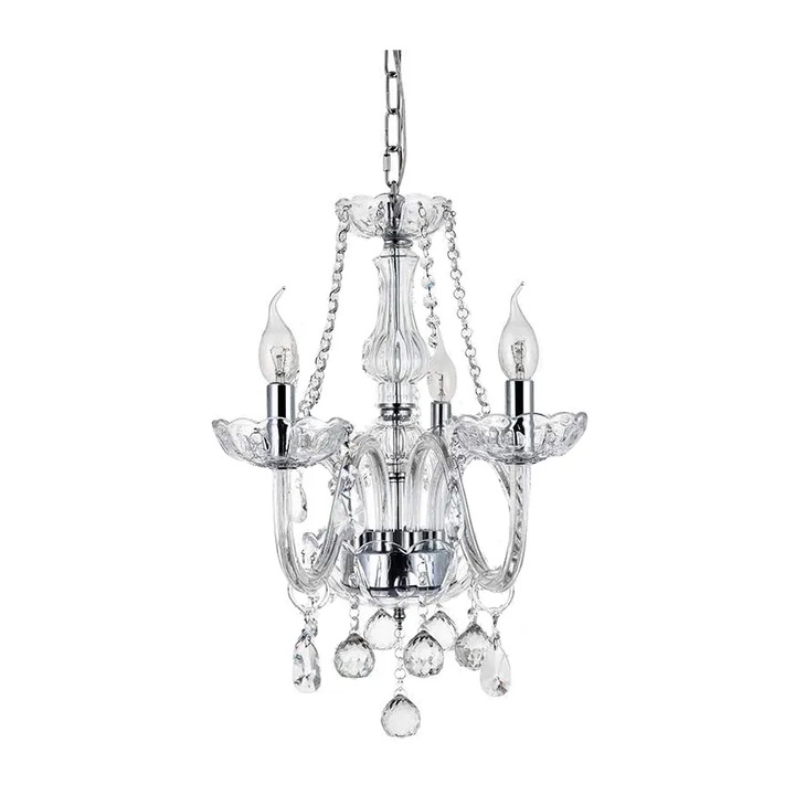 Toolight 300752 mennyezeti kristály lámpa, 3 ágú