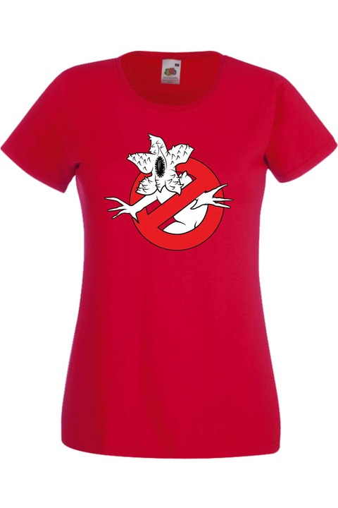 Дамска Тениска Stranger Things Netflix Странни Неща Демогоргон Eleven Demogorgon Подарък Demogorgon 2