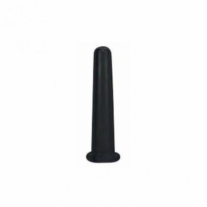 Ventuza din Silicon Mini pentru masaj Facial si Zona Ochilor 1.5 x 5 cm Culoarea Negru