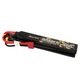 Батерия LiPo Gens Ace Airsoft, напрежение 11.1V, капацитет 1500mA, скорост на разреждане 25C, плътен конектор, състоящ се от три стика