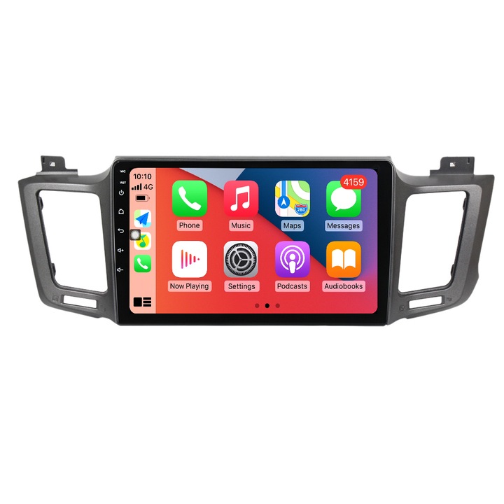 Navigatie Toyota Rav 4 din 2012-2018, NAVIGPS, Android 13, Wireless Carplay si Android Auto,2GB RAM si 32GB ROM, Display IPS 9 inch, Camera Marsarier, Internet, Aplicatii, Wi Fi, Usb, Bluetooth