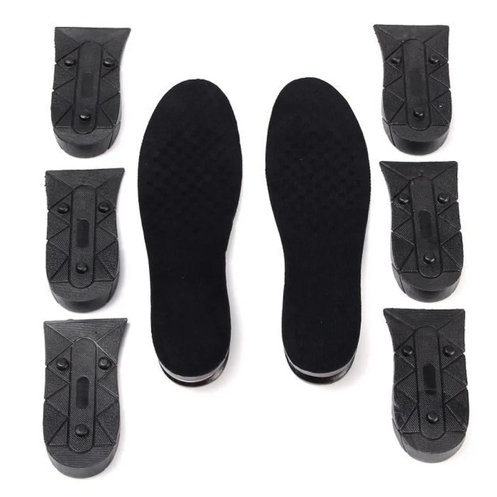 Set 2 branturi incaltaminte, YATOVUR, PVC, 27x8.3x7 cm, Negru