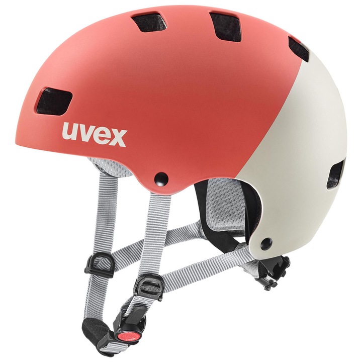 Uvex Kid 3 gyermek kerékpáros sisak, 51-55cm, Többszínű