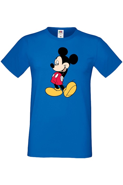 Férfi póló Mickey egér Ajándék Mickey Mouse Minnie egér Minnie Mouse Disney Mickey Mouse 10, Kék