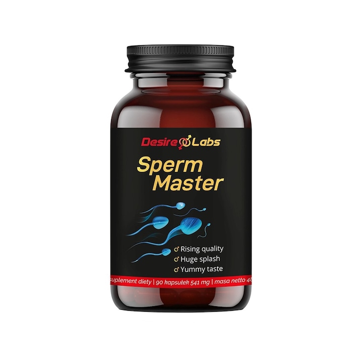 Supliment alimentar Sperm Master, Desire Labs, 90 capsule