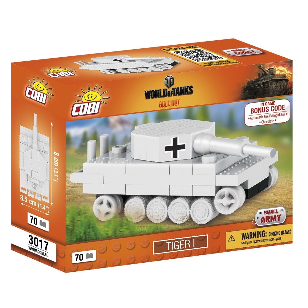 Set Constructie Cobi,World of tanks, Nano Tanc TIGER I