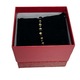 Set cadou fete, Ursulet floral din spuma, Parfum Chic'n Glam Diamond 100 ml si bratara zirconiu in cutie