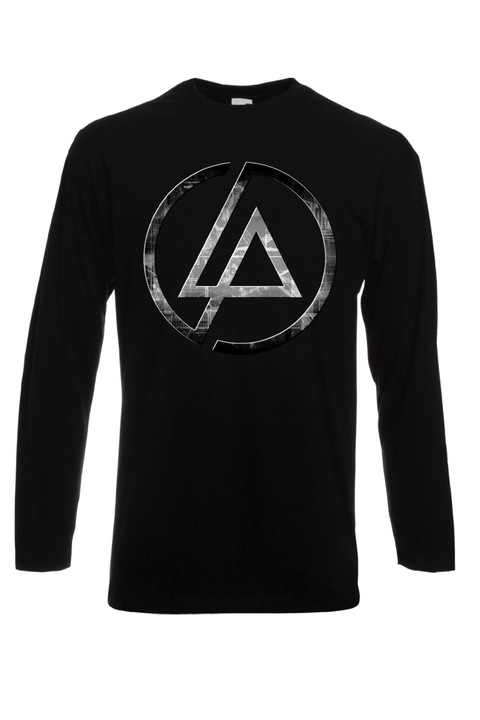 Férfi fém póló, hosszú ujjú fém póló Linkin Park Concert Tour Tour ajándék Linkin Park 9, Fekete