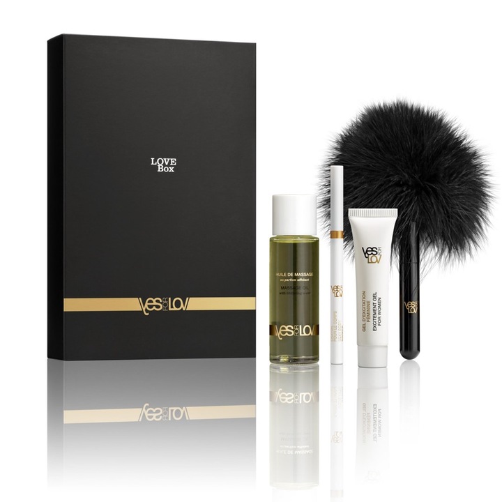 Set 4 produse pentru stimulare sexuala Love Box, YesforLov