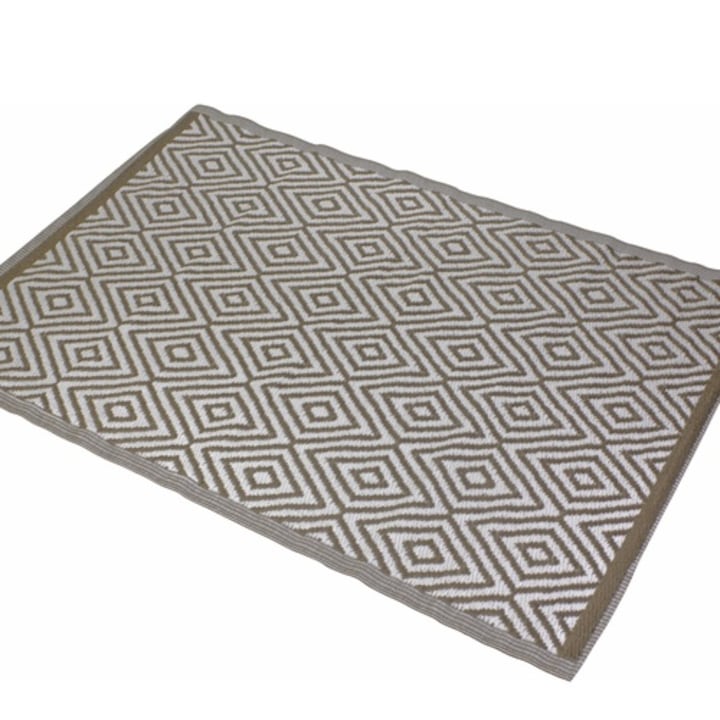 Covor exterior pentru terasa Jemidi, 150 x 210 cm, Bej, Polipropilena, 55304.11