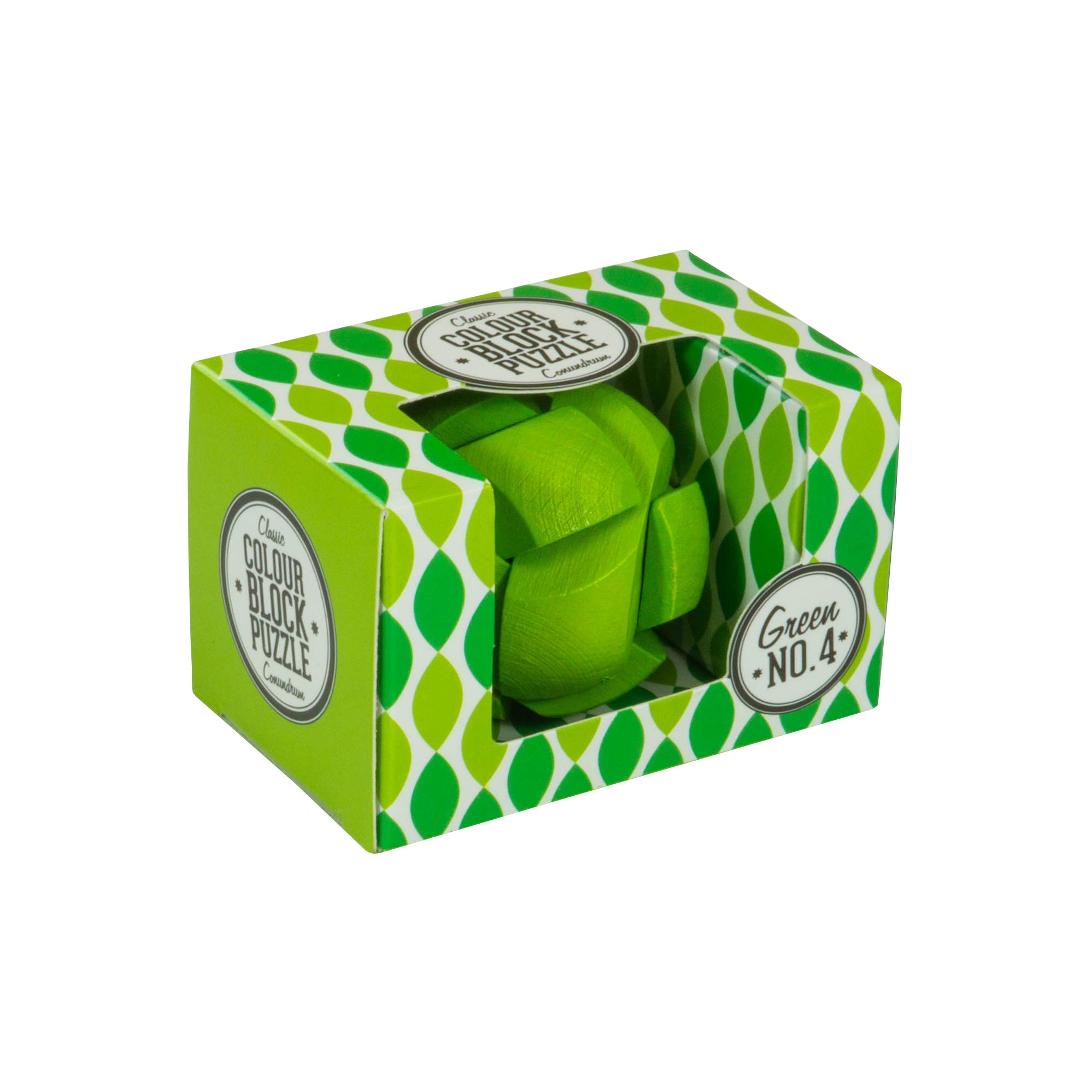 Joc de inteligenta, Professor Puzzle, Colour Block - No.4 Green