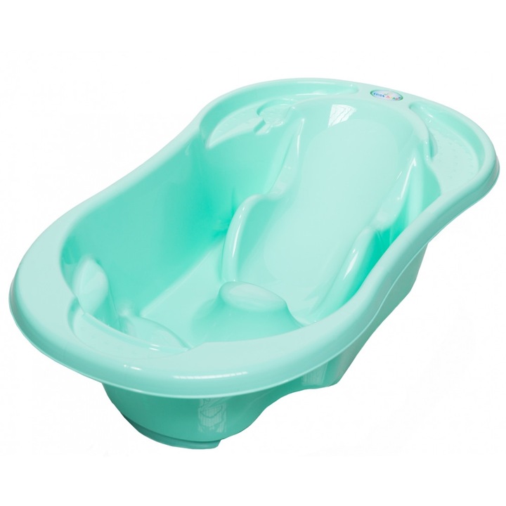 Анатомична вана с термометър Tega Baby Komfort Mint