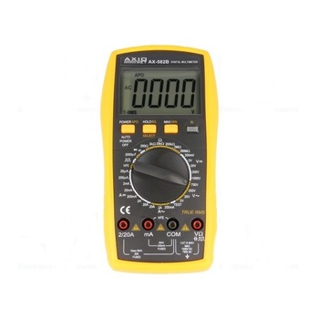 Aparat de Masura Multimetru Digital Axiomet, AX-582B, Afisaj LCD 3.5 Cifre Aparat de Masura Multimetru Digital Axiomet, AX-582B, Afisaj LCD 3.5 Cifre